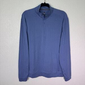 Johnnie O Sweatshirt Men Medium Golf Quarter Zip Pullover Athleisure Performance
